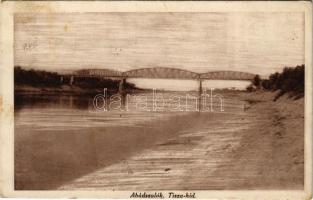 1935 Abádszalók, Tisza híd