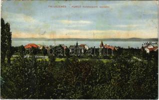 1912 Balatonszemes, Faluszemes-fürdő; Balaton parti nyaralók (EK)