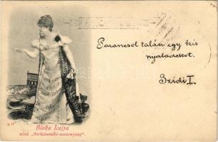 1898 (Vorläufer) Blaha Lujza, mint Szókimondó asszonyság