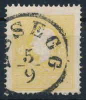 1858 2kr II. sárga / yellow "ESSEGG"
