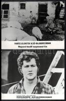 cca 1969 ,,Vadászjelenetek Alsó-Bajorországban" című NSZK film jelenetei és szereplői, 18 db vi...