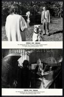 cca 1970 ,,Vidékiek New Yorkban című amerikai filmvígjáték jelenetei és szereplői, 5 db vintage produkciós filmfotó ezüst zselatinos fotópapíron, a használatból eredő (esetleges) kisebb hibákkal, 18x24 cm