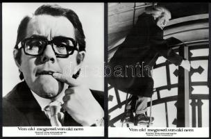 cca 1970 ,,Van aki megteszi, van aki nem" című angol film jelenetei és szereplői, 25 db vintage...