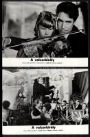 cca 1972 ,,A valcerkirály - a világhírű Strauss család című zenés amerikai - osztrák film jelenetei és szereplői, 13 db vintage produkciós filmfotó ezüst zselatinos fotópapíron, a használatból eredő (esetleges) kisebb hibákkal, 18x24 cm