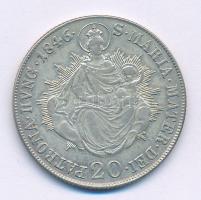 1846B 20kr Ag "V. Ferdinánd" Körmöcbánya (6,65g) T:XF patina
Hungary 1846B 20 Kreuzer Ag ...