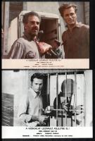 cca 1971 ,,A vizsgálat lezárult, felejtse el" című olasz film jelenetei és szereplői, 41 db vin...