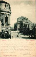 1900 Fiume, Rijeka; Teatro comunale / theatre