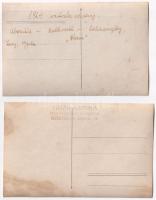 1924 Keszthely, Balatoni vitorlaverseny. Tímár Rózsika fényképészeti műterme - 5 db régi fotó képesl...