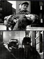 Sinkovits Imre (1928-2001) színművész a ,,Tücsök" és ,,Az Örökös" című filmek jeleneteiben...