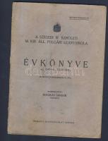 1925-1940 3db szegedi iskolai értesítő és évkönyv
