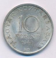 1948. 10Ft Ag "Széchenyi" T:XF patina
Adamo EM2