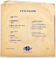 Vámosi János - Táncdalok. Vinyl, 7", 45 RPM, EP, Mono, Qualiton, Magyarország. VG+