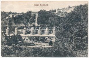 1928 Boksánbánya, Németbogsán, Deutsch-Bogsan, Bocsa Montana; Kolcán (Kolczán) mészkőbánya és mészégető telep. Adolf Rosner kiadása / limestone quarry, lime burning plant