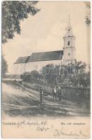 1905 Tasnád, Református templom. Csókás László kiadása / Calvinist church (EB)