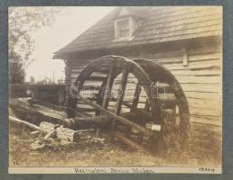 1913 Felvidék-Tátra, össz. 85 db albumlapra ragasztott régi fotó, klf. helyszínekről: Vrickó (Túrócr...