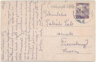 Kassa, Kosice; Fő utca, villamos, székesegyház / main street, tram, cathedral (EK)