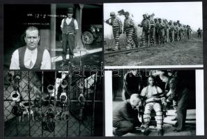 cca 1920 és 1940 között, eltérő időpontokban készült felvételek gengszterek nyilvántartásáról, rabmu...