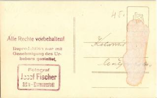 Kolozsvár, Cluj; Mátyás király szobor / statue, monument. Josef Fischer (Sibiu) photo (ragasztónyom ...