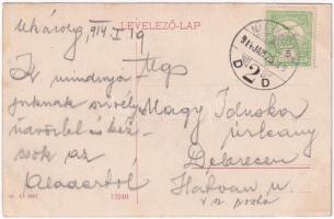 1914 Nagykároly, Carei; Széchenyi utca, Politzer Ignác, Kondor Béla, Hadnagy Ignác, Herman Samu, Kov...