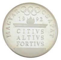 1990. "Magyar Csapat 1992 - CITIVS, ALTIVS, FORTIVS / Vívás" a Barcelonában rendezett nyár...