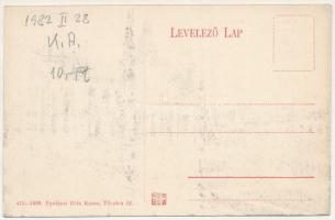 Kassa, Kosice; Püspöki palota, Honvéd szobor, Szent Mihály kápolna, Erzsébet székesegyház. Nyulászi ...