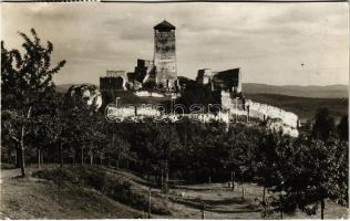 1938 Trencsén, Trencín; vár / Trenciansky hrad / castle (vágott / cut)