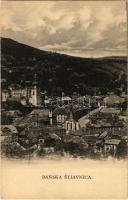 Selmecbánya, Schemnitz, Banská Stiavnica; látkép. A. Joerges kiadása / general view