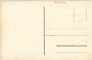 Arad, Palatul Cultural / Kultúrpalota, belső. A. Feszty - Golgota I. / Palace of Culture, interior, ...