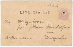 Ada Kaleh, Salem aleikum! / Bazár török férfiakkal. Hutterer G. kiadása / bazaar shop with Turkish m...