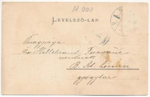 Ada Kaleh, Török bazár, üzletek. Müller Testvérek kiadása / Turkish bazaar shops (Rb)