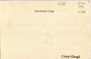 1900 Gyulafehérvár, Karlsburg, Alba Iulia; Templom a várban. Atelier Bach / Dom in der Festung, Seit...