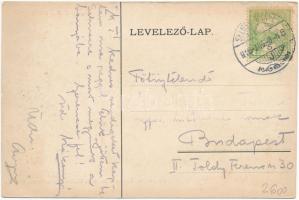 Selmecbánya, Schemnitz, Banská Stiavnica; Szitnya a Tatárrétről. Joerges A. özv. és fia kiadása Rsz....