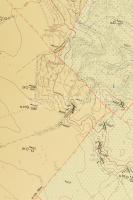 1973 Nagysáp Földtani és Észlelési térképe, 1:10 000, 2 db, 80x105 cm