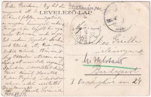 1906 Felsőbánya, Baia Sprie; Teréz akna a bányában. H. Riedl A. kiadása / mine (Rb)