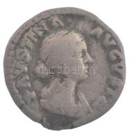 Római Birodalom / Róma / I. Faustina 147-161. Denár Ag (3,17g) T:F / Roman Empire / Rome / Faustina I 147-161. Denarius Ag FAVSTINA AVGVSTA / IVNONI REGINAE (3,17g) C:F RIC III 338