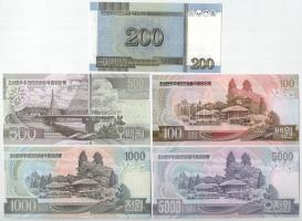 Észak-Korea 1992. 100W + 2005. 200W + 2006. 1000W + 5000W + 2007. 500W T:UNC,AU
North Korea 1992. 1...