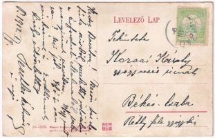 1912 Tátra, Magas-Tátra, Vysoké Tatry; téli élet Szilágyi Dezső emlékműnél, téli sport, kormányozhat...