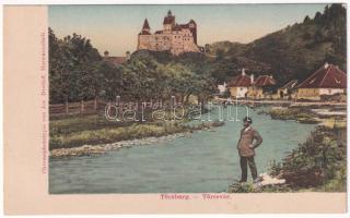 Törcsvár, Törzburg, Bran-Poarta, Bran; vár. Jos. Drotleff / castle (Rb)