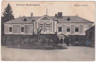 1921 Mezőtelegd, Tileagd; Telegdy kastély / castle (Rb)