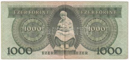 1983. november 10. 1000Ft "B" T:F Adamo F45