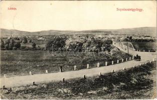 1907 Sepsiszentgyörgy, Sfantu Gheorghe; út / road (EK)