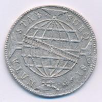 Brazília 1813B 960R Ag (26,41g) T:F anyaghiba, ph.
Brazil 1813B 960 Reis Ag (26,41g) C:F material e...