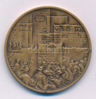 1979. "A Magyar Tanácsköztársaság 60. évfordulója emlékére 1919-1979" bronz emlékérem (42,...