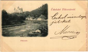 Törcsvár, Tölcsvár, Törzburg, Bran; vár. Zeidner H., Schäser A. / castle