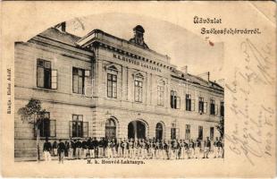 1903 Székesfehérvár, M. k. Honvéd Laktanya. Kiadja: Eisler Adolf (EK)