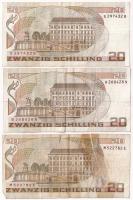 Ausztria 1986. 20Sch (3x) T:F Austria 1986. 20 Schilling (3x) C:F
Krause P#148