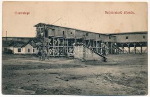 1923 Mezőtelegd, Tileagd; Szénlerakodó állomás, bánya / coal mine (EK)