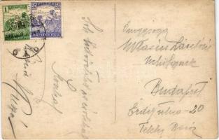 1922 Mikófalva, Passiójátékok Mikófalván 1922-ban. A Kidroni kapu előtt. Amster-Strelisky fiók felvé...