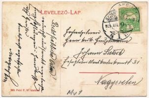 1909 Gyulafehérvár, Karlsburg, Alba Iulia; Cs. és kir. 31. gyalogezred teniszpályája. Petri F. Vilmo...