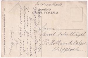 1919 Techirghiol, Tekirgöl; Automobilul omnibus. I. Saraga & S. Schwartz / autobus trip